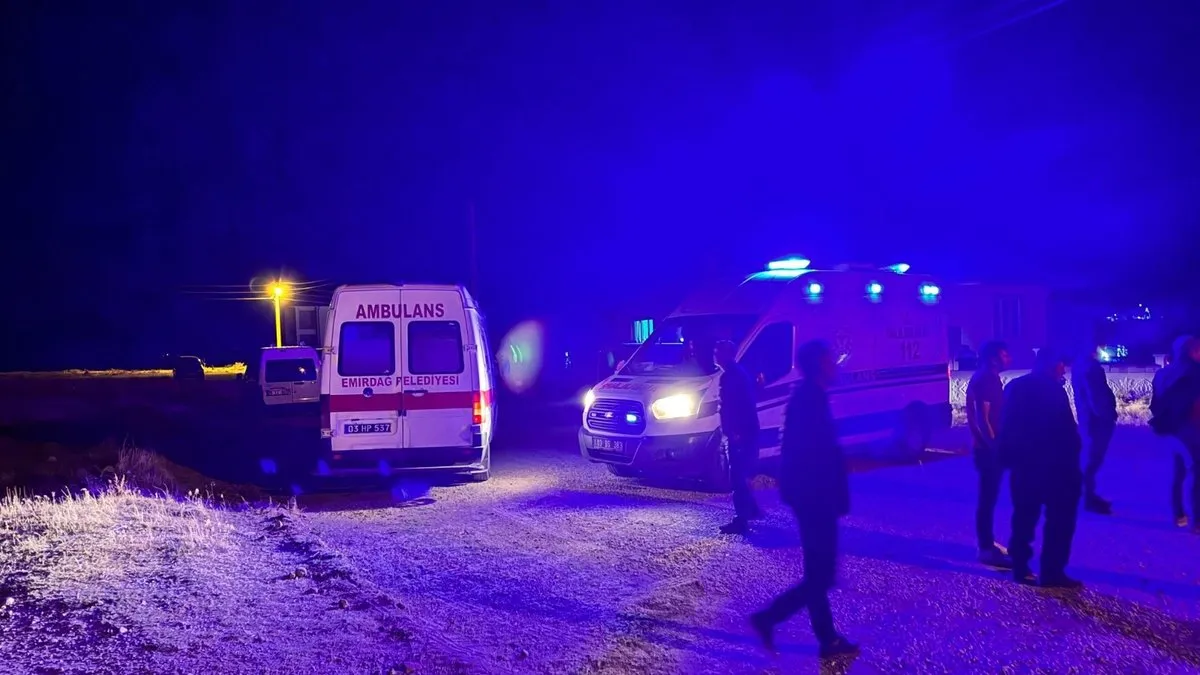 Afyonkarahisar’da aile faciası: Eşini ve oğlunu vurup intihar etti