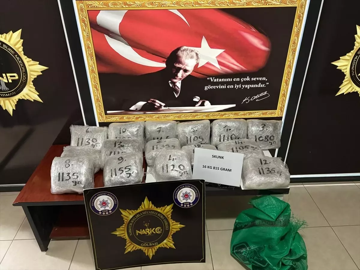 Gölbaşı’nda Uyuşturucu Operasyonu: 1 Tutuklama