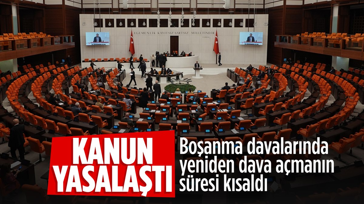 Yargıya ilişkin düzenlemeler içeren kanun teklifi TBMM’de kabul edildi