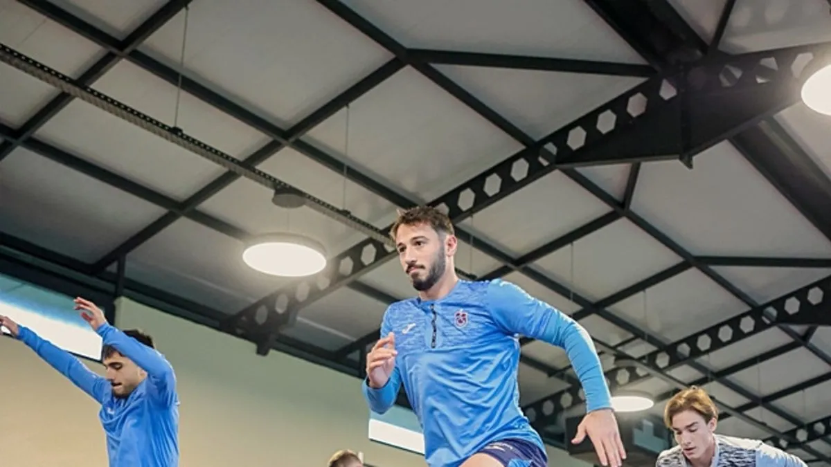 Trabzonspor salonda kuvvet çalıştı