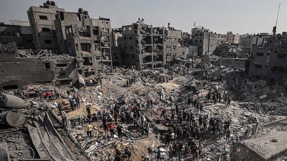 Gazze’de can kaybı 45 bin 885’e ulaştı
