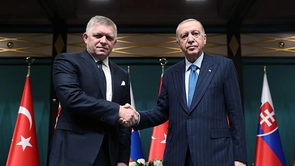 Slovakya Başbakanı Fico’dan Başkan Erdoğan’a: “Çok büyük bir uluslararası aktörsünüz”