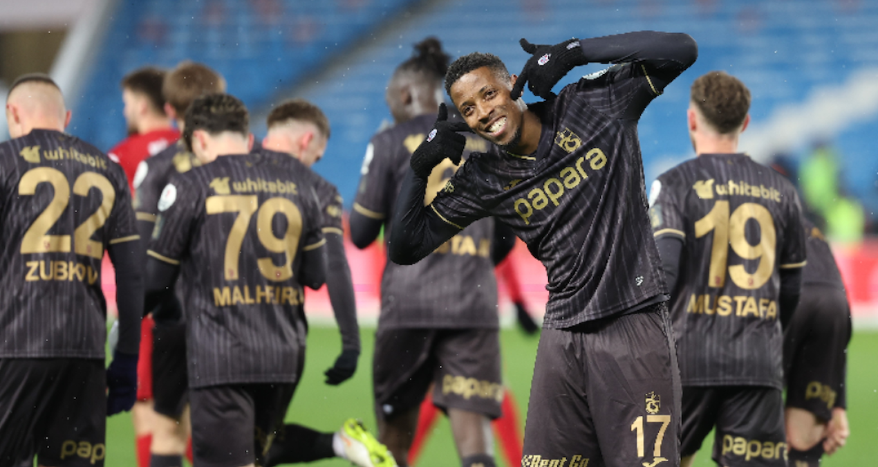5 gollü maçta zafer Trabzonspor’un
