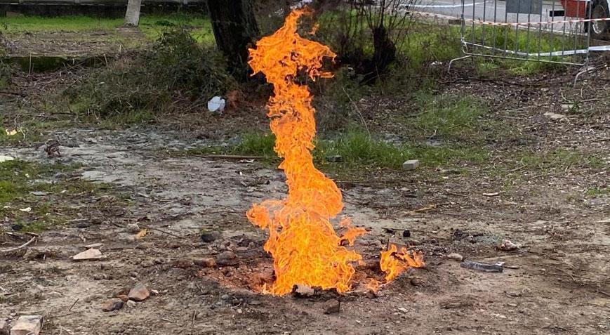 Kocaeli’de ‘metan gazı’ paniği! Yangın 2 gündür devam ediyor