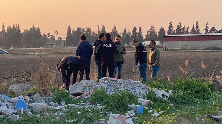 Adana’da şok manzara! Dere yatağında insan iskeleti bulundu