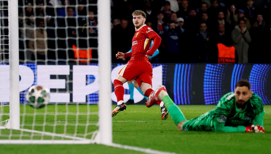 Åampiyonlar Ligi’nde geceye damga vuran maÃ§: 27 Åut atan PSG golÃ¼ bulamadÄ±, 2 Åut atan Liverpool maÃ§Ä± kazandÄ±