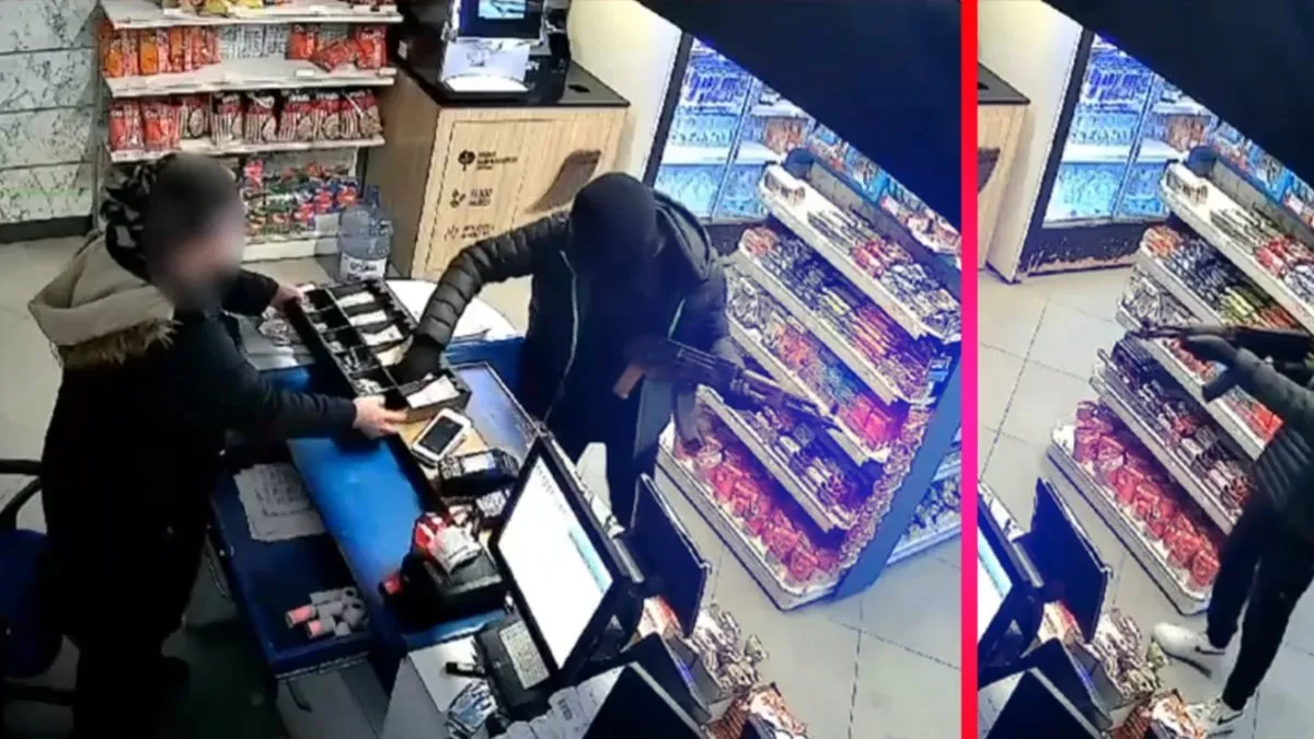 Oyuncak silahla soygun denemesi! O anlar kamerada…